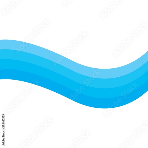 wave background vector illustration design 