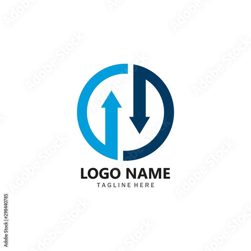 Free Download Arrows business vector illustration icon Logo Template  - GFXLoad