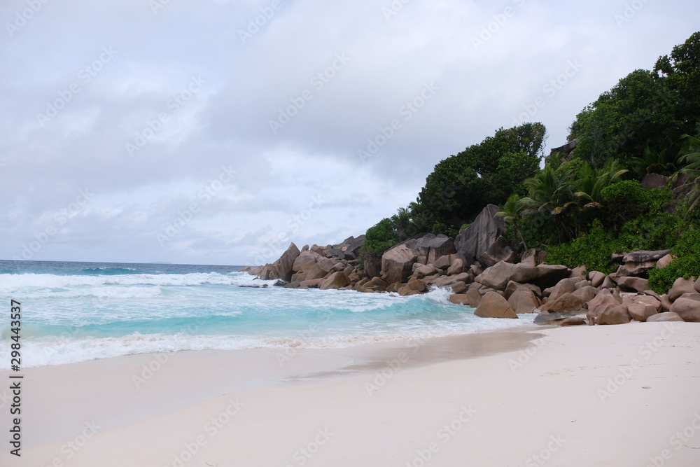 Beautiful Seychelles beach