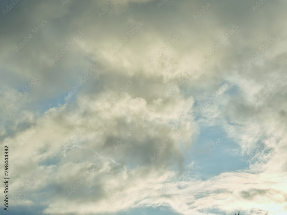 Fototapeta premium blue sky with clouds