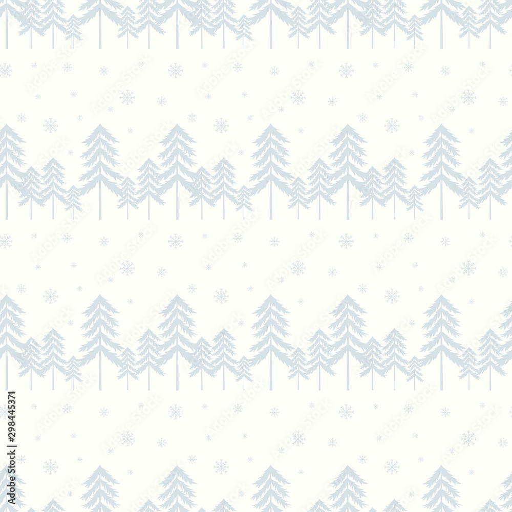 Seamless christmas tree pattern. Background merry christmas textiles, fabrics, cotton fabric, covers, wallpaper, print, gift wrapping, postcard, scrapbooking. Raster copy.