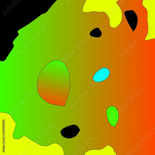 Abstract background with colorful design