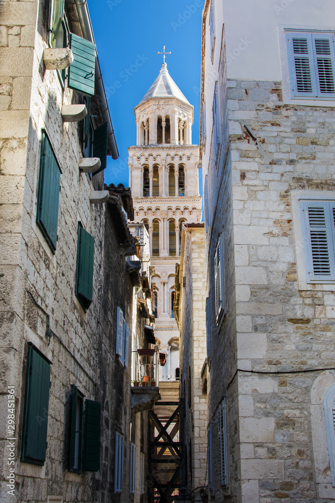stare miasto Split w Chorwacji, katedra stare miasto Split w Chorwacji, katedra
