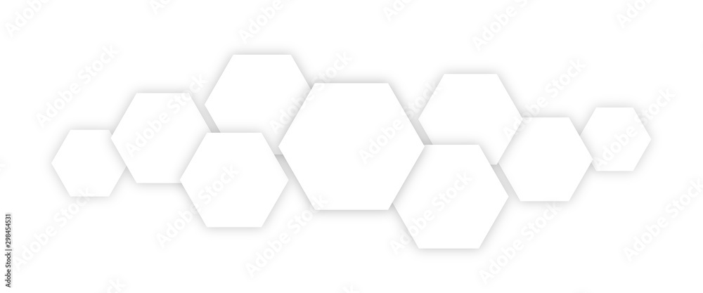 Polygons technology white cells in white background Ai EPS Polygons technology white cells in white background Ai EPS