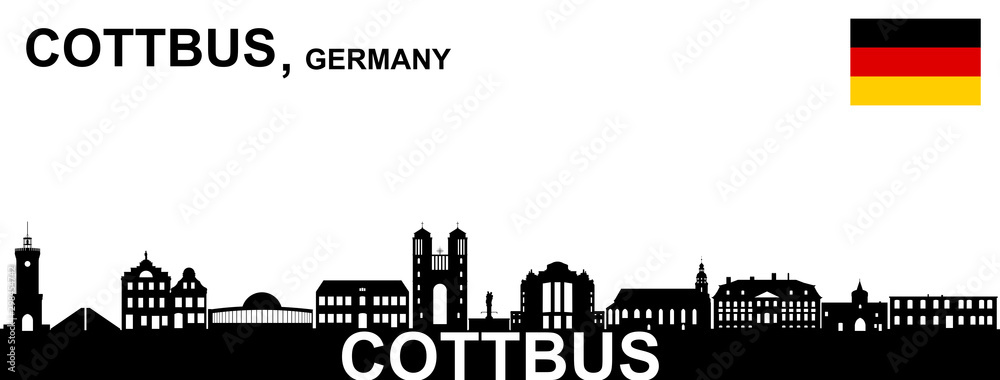 Cottbus Skyline