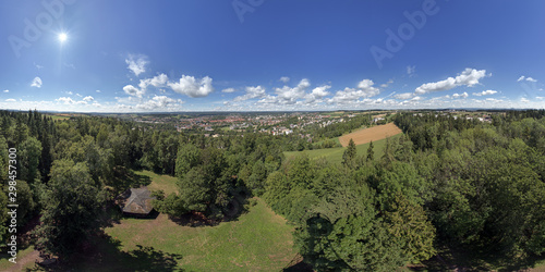 Villingen, Baden-Wuerttemberg, 360 Panorama photo