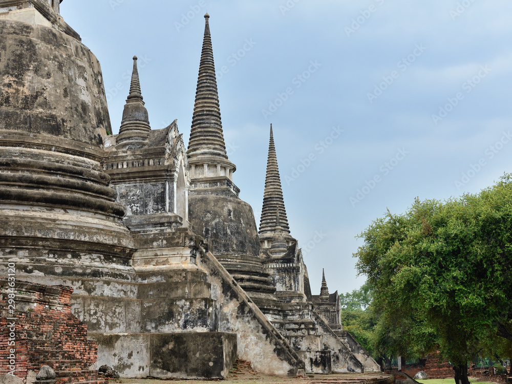 Fototapeta premium Historic City of Ayutthaya, travel destination place in Thailand.