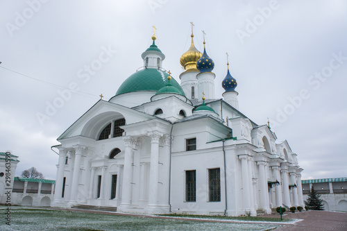 Spaso-Yakovlevsky monastery in Rostov the Great, Yaroslavl region. 17-19 centuries. photo