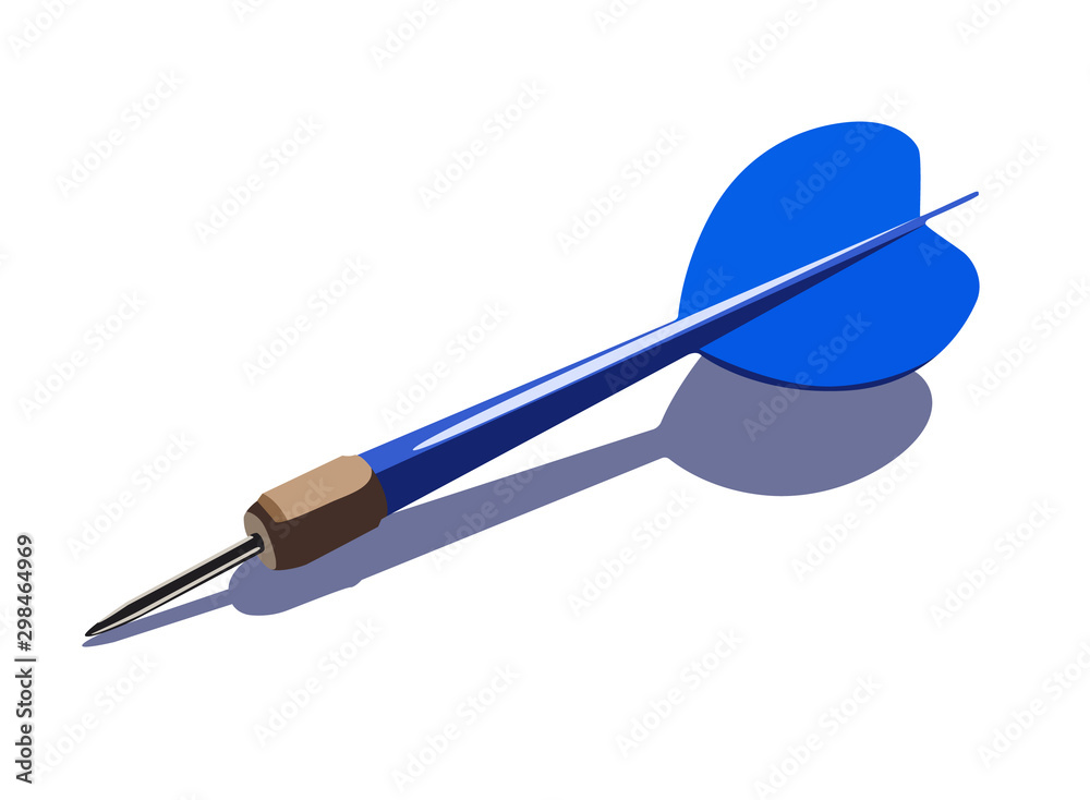 dart realistic vector illustration isolated dart realistic vector illustration isolated