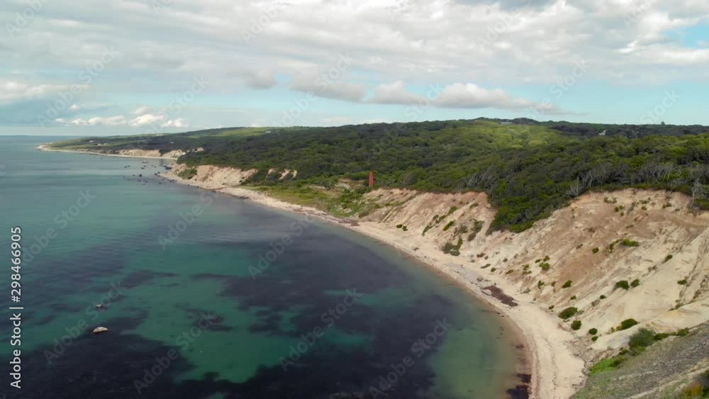 Approaching shoreline with a drone Approaching shoreline with a drone