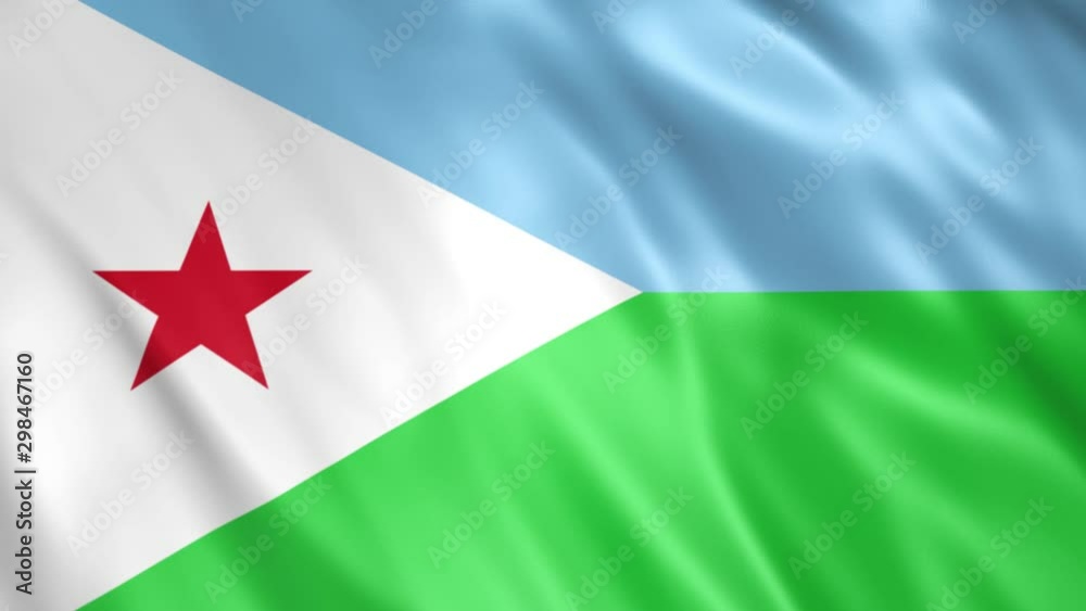 Djibouti National Flag Djibouti National Flag