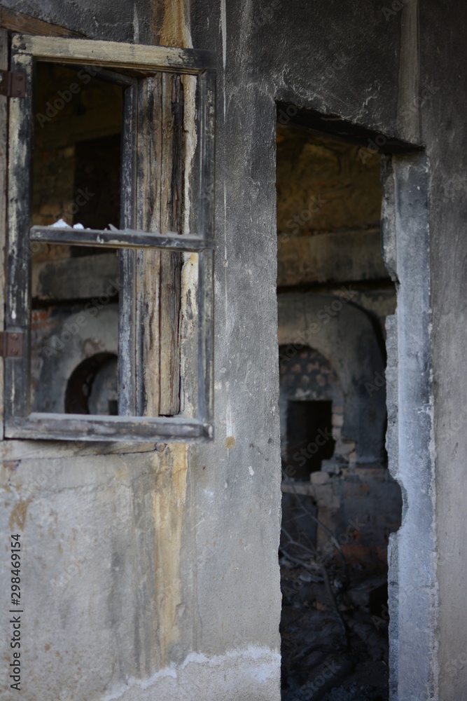 window in an old house