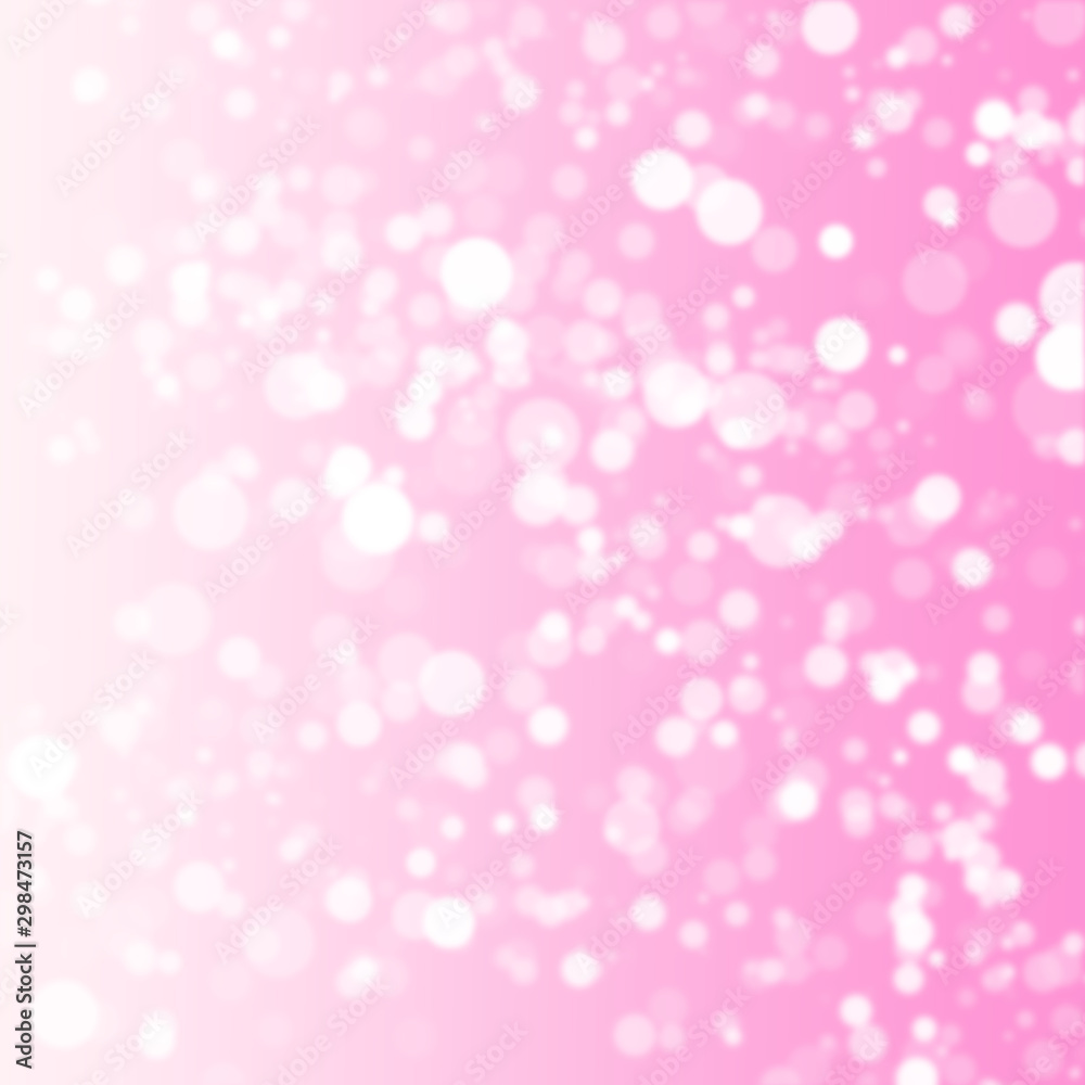abstract light pink background with pink bokeh	