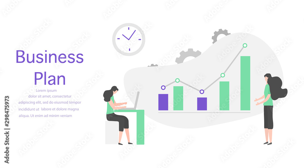 Business plan analytics finance strategy People