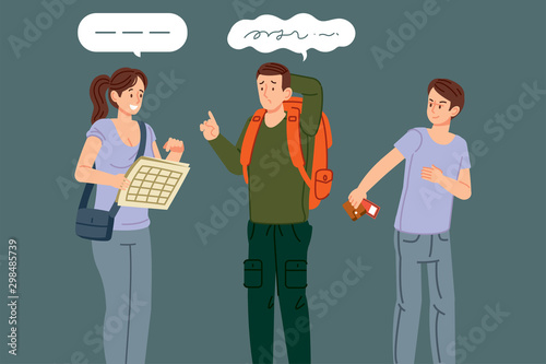 The dangers of traveling abroad. Please be careful criminals team from local people.