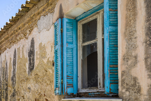 Fototapeta Naklejka Na Ścianę i Meble -  In the streets of Pelekas village on Corfu island