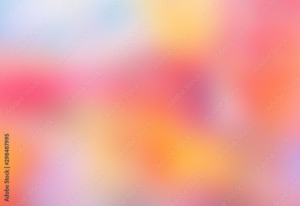 Abstract Glowing Colorful Blur Gradient Background Effect in Illustration Texture Design