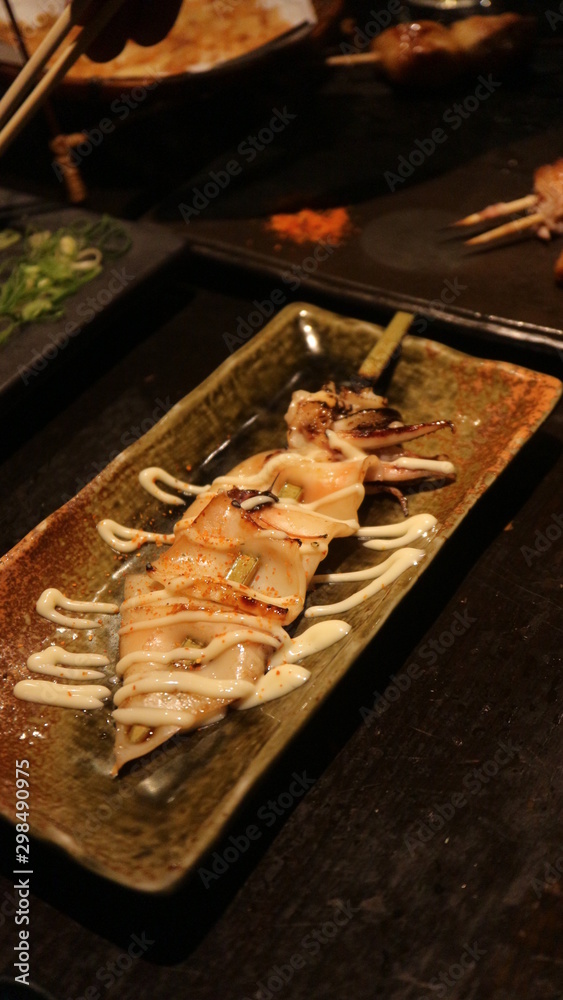 Japanese food, Dinner, Yakitori, japan tour, grilled food Japanese food, Dinner, Yakitori, japan tour, grilled food