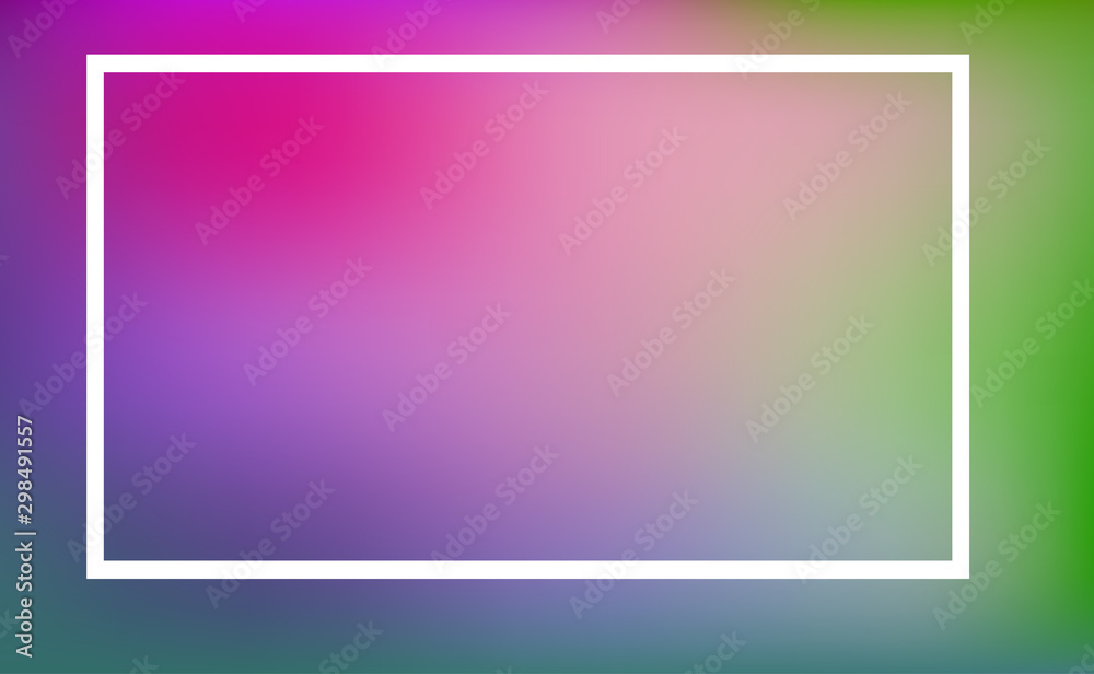 Border template with pink and green background Border template with pink and green background