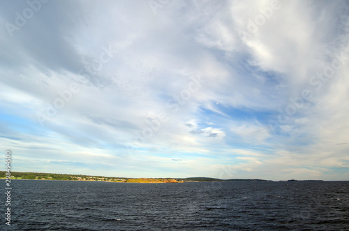 Travel by the Ferry from Horten to Moss connects Ostfold and Vestfold in Norway.