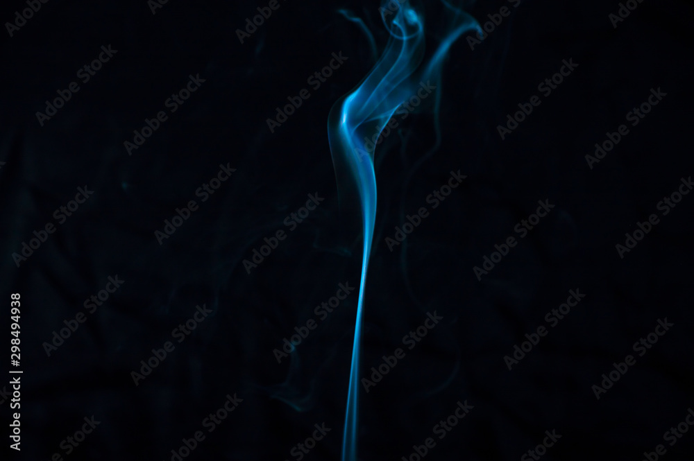 Smoke on a black background. Abstraction. Smoke on a black background. Abstraction.