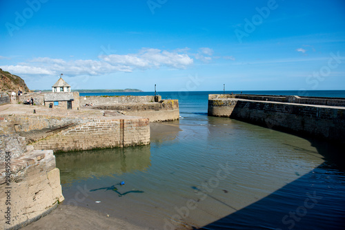 Charlestown harbour in Cornwall