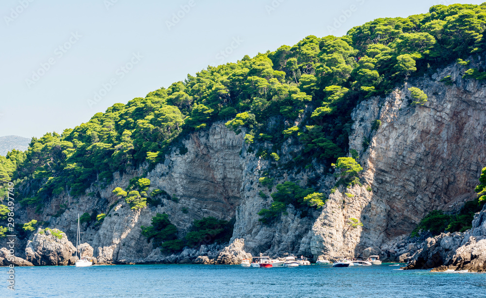 Croatia sailing boat trip.