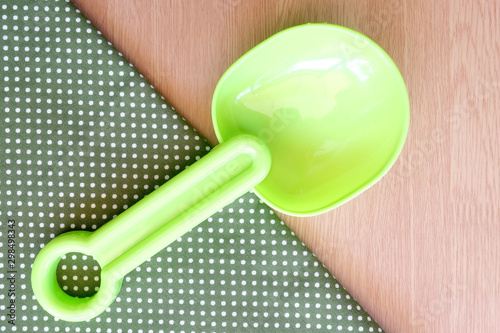 plastic spoon