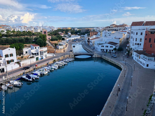 Old Ciutadella Harbour from Viewpoint Menorca