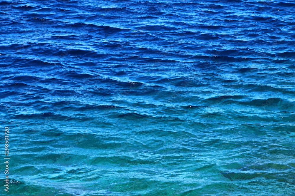Obraz premium Surface of colorful sea