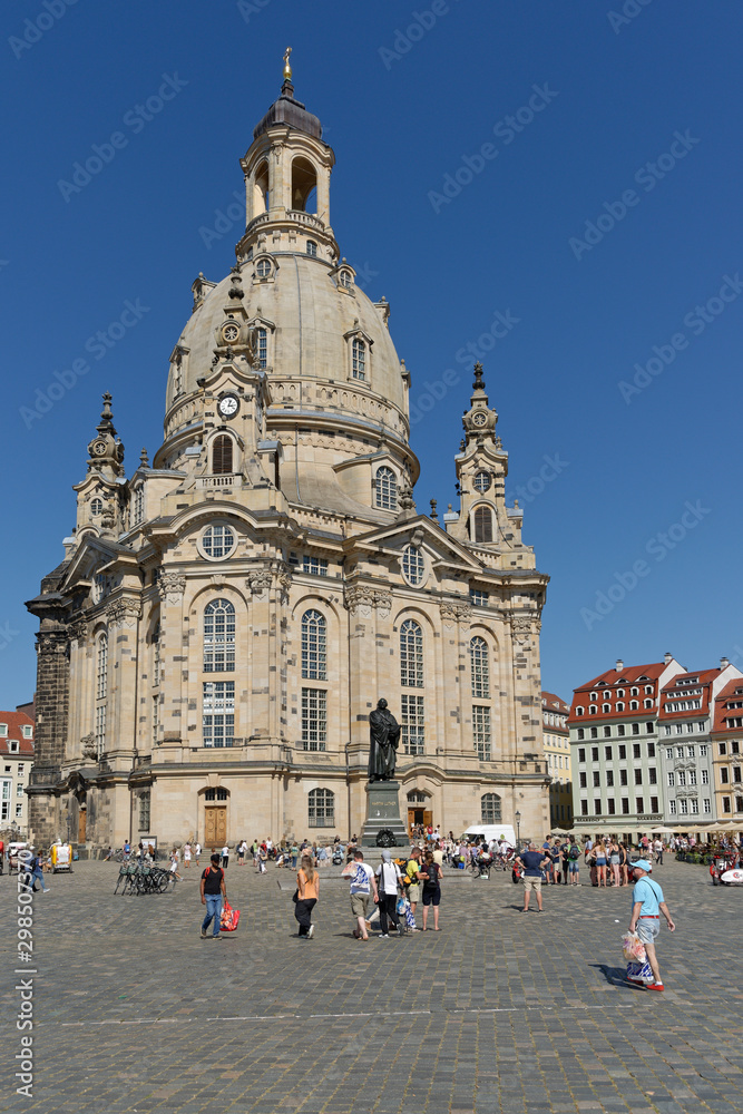 Neumarkt mit Frauenkirche, Dresden