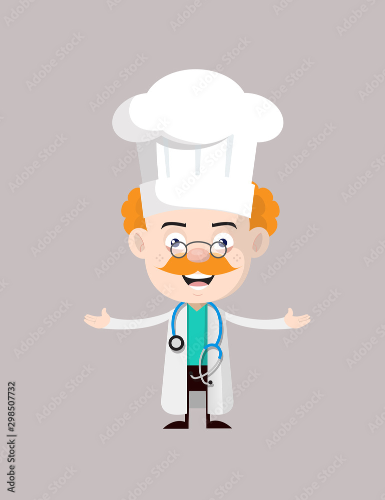 Medical Professional Doctor - Standing with Open Hands Medical Professional Doctor - Standing with Open Hands