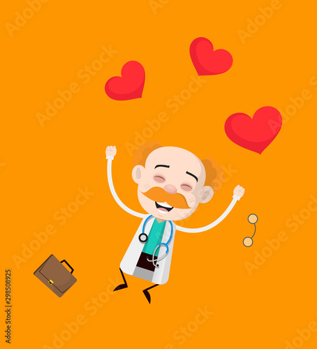 Medical Professional Doctor - Feeling Very Excited