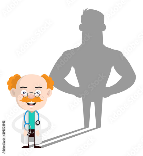 Medical Professional Doctor - Standing in Positive Attitude