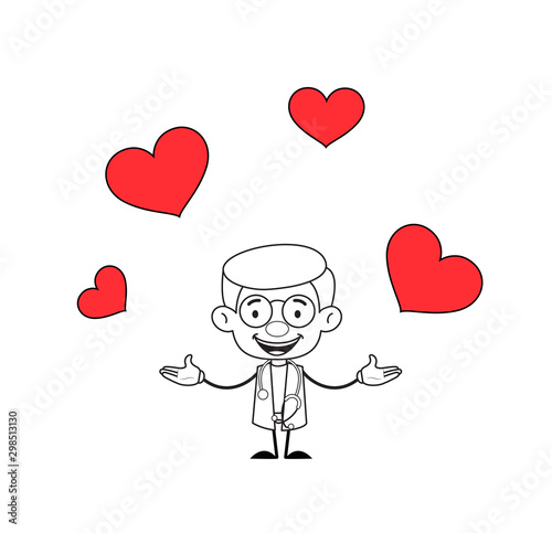 Gynecologist Doctor - Presenting Hearts