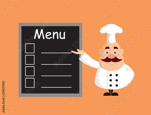 Fat Funny Chef - Presenting Menu List