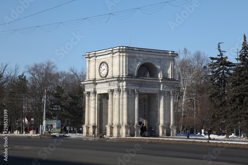 Moldova, Kishinev,  Triumphal arch