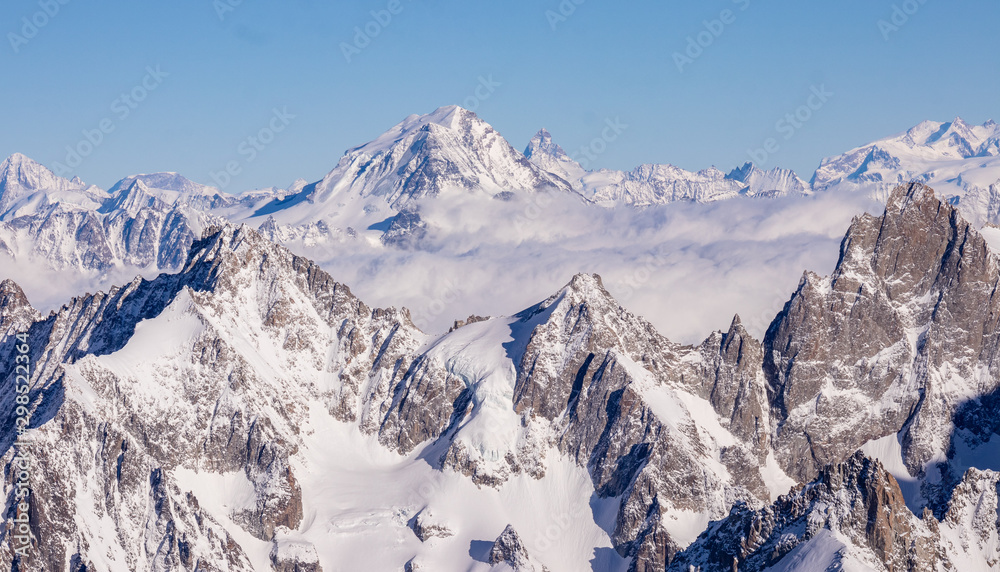 Mountains in Chamonix