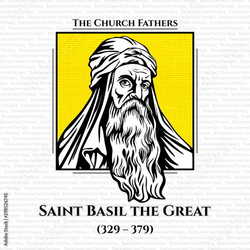 Saint Basil the Great (329 – 379), was the bishop of Caesarea Mazaca in Cappadocia, Asia Minor. He was an influential theologian who supported the Nicene Creed and opposed the heresies of the early Ch