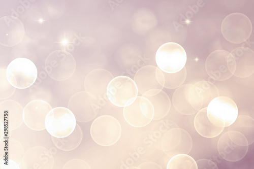 Champagne gold bokeh background 