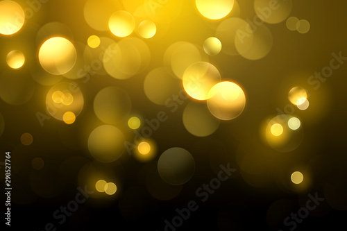 Elegant gold bokeh background	