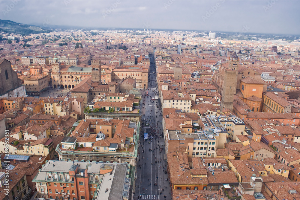 Obraz premium Panoramic view of Bologna