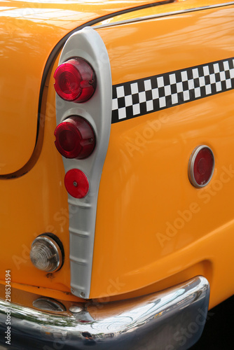 Yellow cab - detail