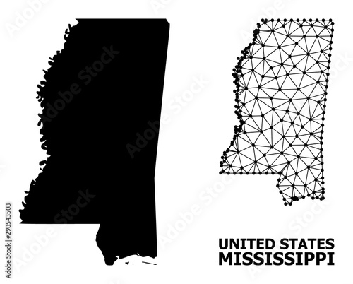 Solid and Network Map of Mississippi State