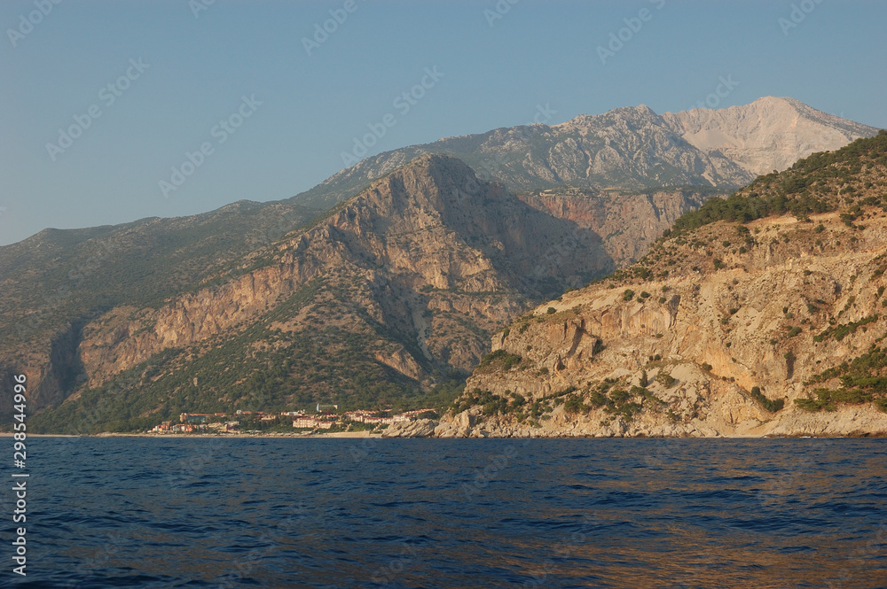 on the way from Kabak Bay to Ölüdeniz, Turkey