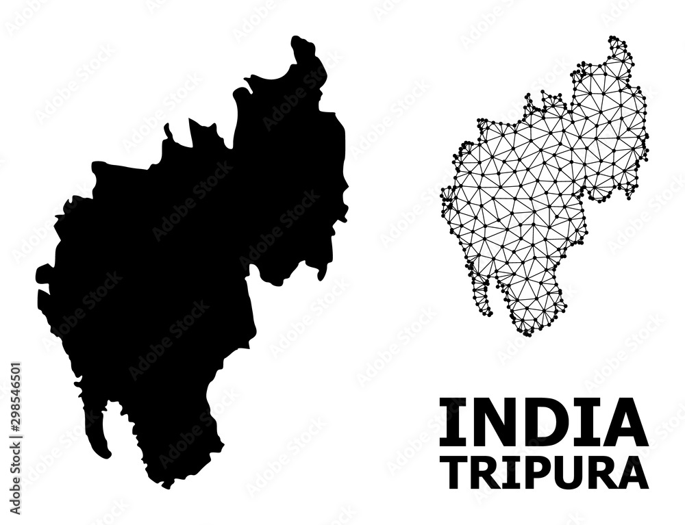 Solid and Carcass Map of Tripura State