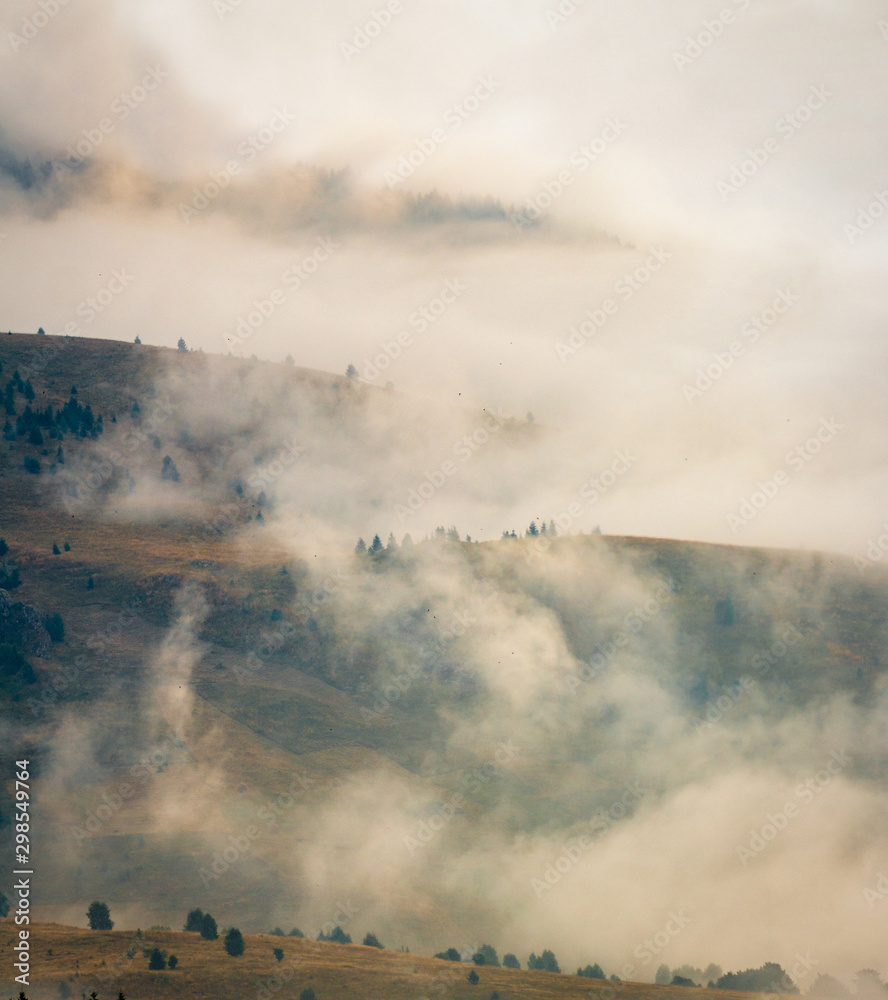 Obraz premium ethereal scene from Apuseni mountains