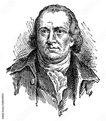 Robert Morris, vintage illustration