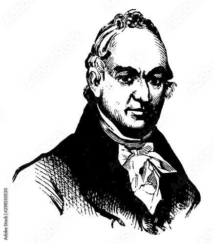 Benjamin Tallmadge, vintage illustration