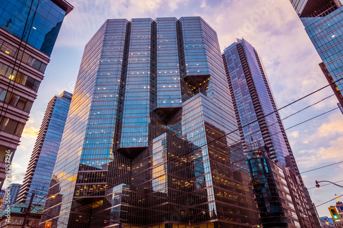 Canvas Print TORONTO, ONTARIO / CANADA - SEPTEMBER 20 2019: Toronto downtown